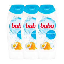 Baba Tusfürdő Kamilla és Méz 3x400ml tusfürdők