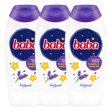 Baba Tusfürdő Levendula és Vanília 3x400ml tusfürdők