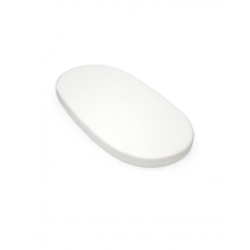 BabaBoo ovál lepedő Stokke Sleepi V3 White babaágynemű, babapléd