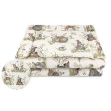 Babastar BS Ágynemű HUZAT 2 részes 100x135cm - Erdei Barátok natur/zöld babaágynemű, babapléd