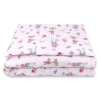 Babastar BS Ágynemű HUZAT 2 részes 90x120cm - Róka és Nyuszi rózsaszín