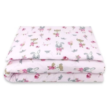 Babastar BS Ágynemű HUZAT 2 részes 90x120cm - Róka és Nyuszi rózsaszín babaágynemű, babapléd
