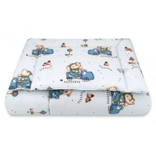 Babastar BS Babaágynemű 2 részes - Kék Dinó autó babaágynemű, babapléd