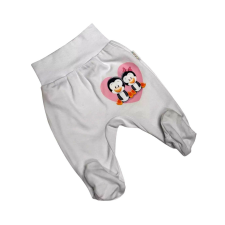  Babastar pamut pocaknadrág (56) Fehér Pingvinpár gyerek nadrág