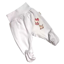  Babastar pamut pocaknadrág (80) Fehér Zsiráf Lány gyerek nadrág