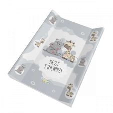 Babastar puha 2 ékes pelenkázó lap 50*70 cm - Best Friends! szürke pelenkázó matrac