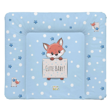 Babastar puha pelenkázó lap 75*72 cm - Kék csillagos róka pelenkázó matrac