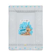 Babastar Puha softy pelenkázólap 50x70cm - Szürke It's Boy Babakocsis pelenkázó matrac