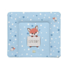 Babastar Puha Softy pelenkázólap 72x75cm - Cute Róka szívecskével - Kék