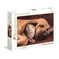 BabaTappancs High Quality Collection - Cica és Kutya 500 db-os puzzle - Clementoni puzzle, kirakós