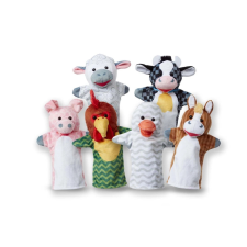 Bábszett Állatfarm 6 Db plüssfigura