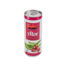 Babu Aloe Vera szénsavmentes ital Gránátalma 240 ml szörp