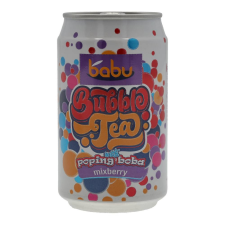 BABU BUBBLE TEA MIXBERRY 315ML üdítő, ásványviz, gyümölcslé