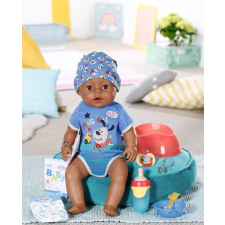Baby Born Varázs cumival, afroameriai kislány, 43 cm baba