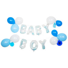  Baby Boy fólia lufi, léggömb szett party kellék