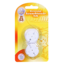 Baby Bruin Biztonsági konnektorvédő, konnektorzár 4 db bababiztonság