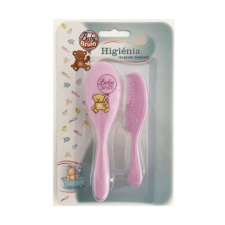 Baby Bruin hajkfe + fésű - lila babaápolási kellék