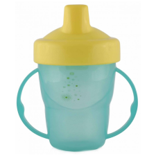Baby Care itatópohár fogantyúval 210ml magas - green babaétkészlet