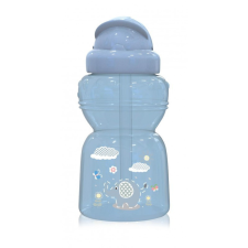  Baby Care Mini szívószálas sportitató 200ml - Moonlight Blue babaétkészlet