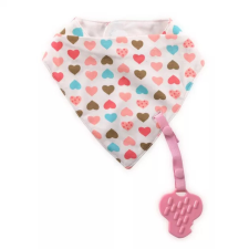  Baby Care nyálkendő levehető rágókával - Lányos babaétkészlet