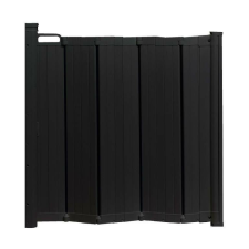 Baby Dan Guard Me Black összecsukható ajtórács 55-89 cm, fekete bababiztonság