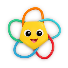 Baby Einstein BABY EINSTEIN Rágóka csörgővel Soothing Star BPA mentes 0hó+ rágóka