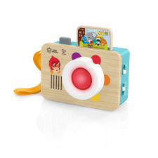BABY EINSTEIN Interaktív játék hanggal fényképezőgép HAPE 6hó+ készségfejlesztő