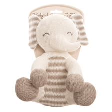 Baby Hug Baby Hug - Kötött elefánt - 24 cm plüssfigura