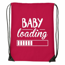 Baby loading - Sport táska piros v1 tornazsák