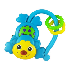 BABY MIX csörgő majmocska kék csörgő
