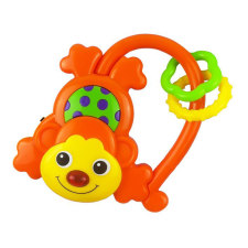 BABY MIX csörgő majmocska narancssárga csörgő