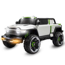 BABY MIX Flexible elektromos gyermekautó fehér elektromos járgány