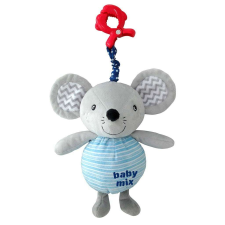 BABY MIX Gyerek plüss zenélős játék Baby Mix Egérke bébijáték babakocsira