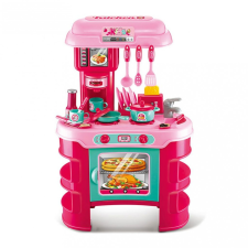BABY MIX Gyermek konyha Little Chef Baby Mix rózsaszín 32 db konyhakészlet