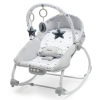 BABY MIX Multifunkcionális baba hinta pihenőszék Baby Mix csillagok zöld