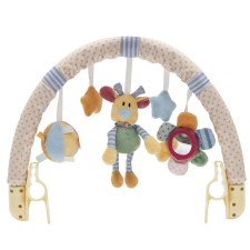  Baby mix plüss játékhíd babakocsira - Zsiráf bébijáték kiságyra