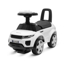Baby Mix Prime SUV bébitaxi fehér bőrből lábbal hajtható járgány