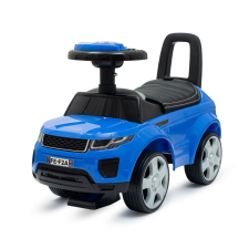 Baby Mix Prime SUV bébitaxi kék bőrből lábbal hajtható járgány