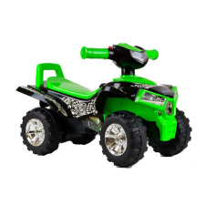 BABY MIX Quad hang-és fényeffekttel #zöld lábbal hajtható járgány