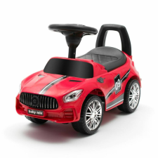 BABY MIX Zenélő bébitaxi Baby Mix RACER piros lábbal hajtható járgány