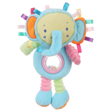 Baby plüss csörgő - elefánt - 27cm plüssfigura