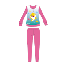  Baby Shark gyerek pizsama kislányoknak - jersey pamut pizsama - rózsaszín - 104