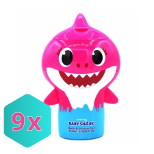  Baby Shark Mommy hab- és tusfürdő 350ml KARTON - 9 db tusfürdők