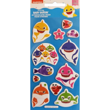 Baby Shark pufi szivacs matrica szett játszószőnyeg