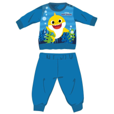  Baby Shark téli vastag baba pizsama - pamut flanel pizsama - világoskék - 98