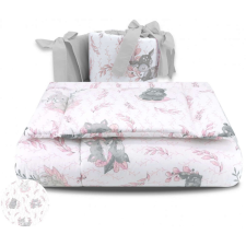  Baby Shop 3 részes ágynemű garnitúra - Lulu rózsaszín/szürke babaágynemű, babapléd