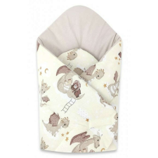 Baby Shop kókuszpólya 75x75cm - bézs sárkány pólya