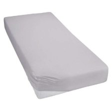 Baby Shop pamut strech lepedő 40x90cm - szürke babaágynemű, babapléd
