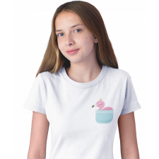  Baby Zseb Állat (Flamingó) - Gyerek Póló gyerek póló