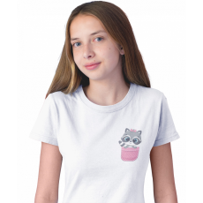  Baby Zseb Állat (Mosómedve) - Gyerek Póló